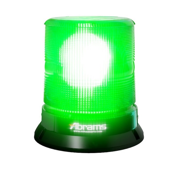 StarEye 7" Dome 12 LED Magnet/Permanent Mount Beacon - Green